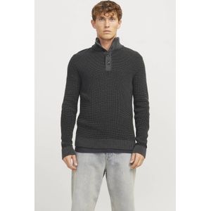 JACK & JONES - JJETHAN - Gebreide Trui - Antraciet