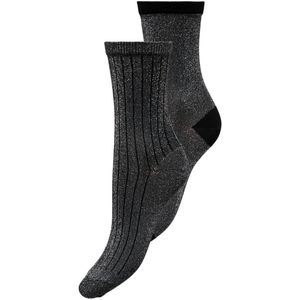 ONLY sokken ONLELENA - set van 2 grijs/zwart