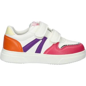 Nelson Kids sneakers wit/oranje/roze