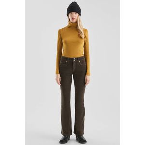 Broek - Corduroy - Bootcutstijl - Slim Fit - Zachte Katoenmix