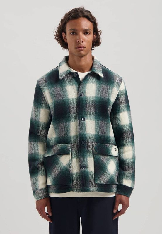 Dstrezzed - Overshirt - Groen - Regular Fit - Lange Mouwen