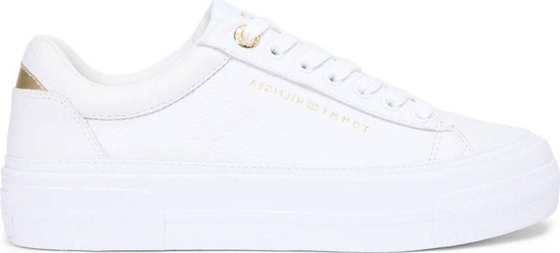 TOMMY HILFIGER - Sneakers - Goud/Wit
