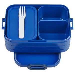 Mepal Bento Lunchbox midi – Broodtrommel - 4 boterhammen - Vivid blue