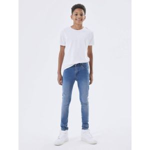 NAME IT KIDS Slim Fit Jeans NKMSILAS Medium Blue Denim