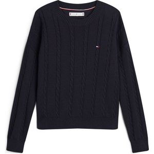 Tommy Hilfiger gebreide trui blauw