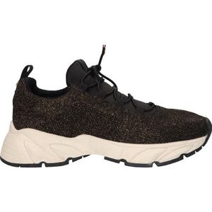 La Strada c chunky sneakers zwart/goud