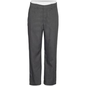 NOISY MAY high waist slim fit pantalon grijs