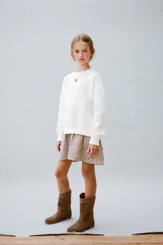 Mango Kids - Jurk - Panterprint - Jerseyjurken