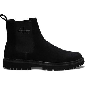 CALVIN KLEIN JEANS suède chelsea boots zwart