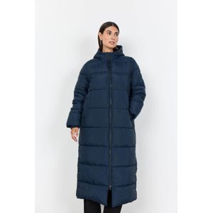 Soyaconcept gewatteerde jas donkerblauw