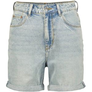 Raizzed high waist slim fit denim short Heather light blue denim