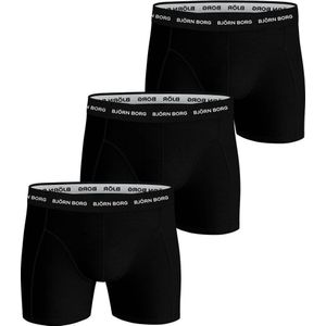 Boxershort Björn Borg Men Essenstial Solid Black 