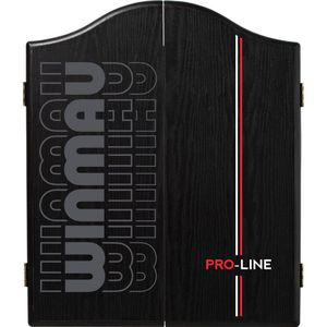 Winmau dartkabinet Pro-Line zwart Dartkabinet Pro-Line (zwart)