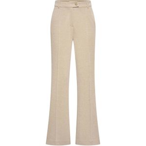Expresso flared regular waist casual broek zand