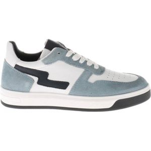 Gattino Leren Sneakers Blauw/Wit