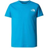The North Face - Box NSE-T-shirt - Meridian Blue - Voor Tieners