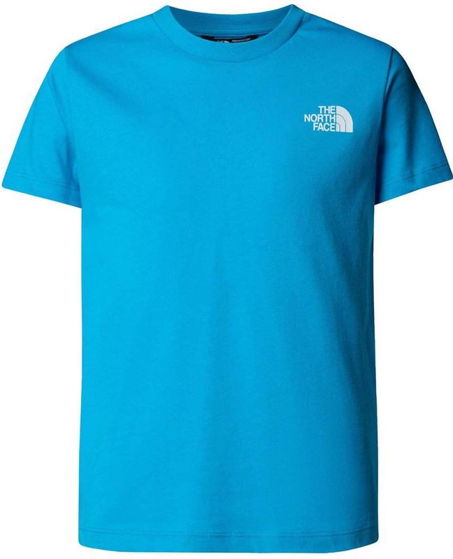 The North Face - Box NSE-T-shirt - Meridian Blue - Voor Tieners