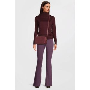 Anytime flare legging paars melange