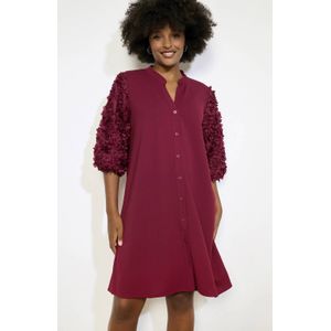 LOLALIZA blousejurk donkerrood