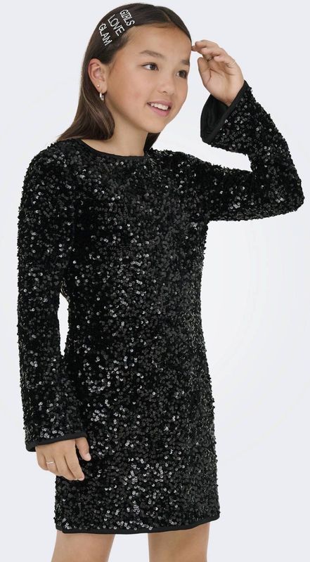 KIDS ONLY GIRL - Jurk - Polyester - Met Pailletten