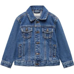 Mango Kids spijkerjas medium blue denim