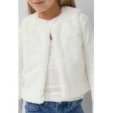 s.Oliver - Indoor-Weste - Mouwloos Vest - Zacht Imitatiebont