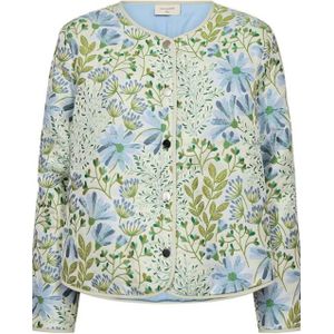 FREEQUENT zomerjas blauw/ groen