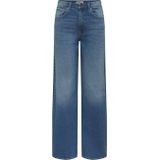 ONLY high waist wide leg jeans light blue denim