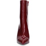 Sacha lakleren enkellaarzen bordeaux rood