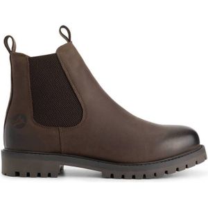 Travelin' - Talvik - Chelsea Boots - Donkerbruin - Nubuck
