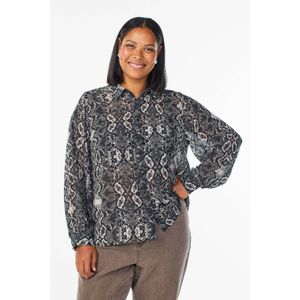 Zizzi blouse grijs