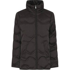 Etage donzen gewatteerde jas quilted zwart