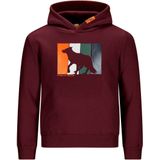 TYGO & vito hoodie donkerrood
