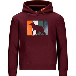 TYGO & vito hoodie donkerrood