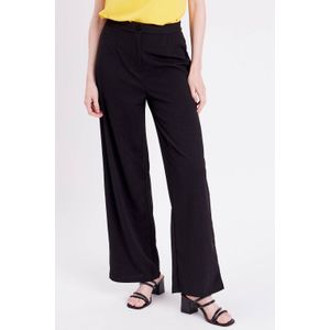 Cache Cache high waist wide leg pantalon zwart