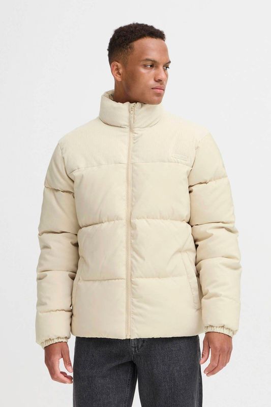 Blend - Gewatteerd Jack - Heren - Regular Fit - Opstaande Kraag - Steekzakken