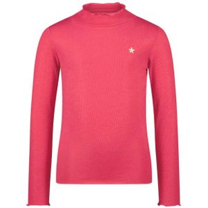 Like Flo - Longsleeve - Fuchsia - Rib Gebreid