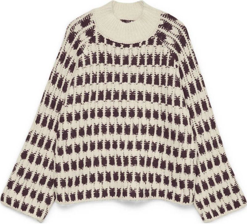 VERO MODA Vmlisa Ls Highneck Pullover, berk, S