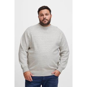 Blend Big gemêleerde sweater BHAlton Plus Size stone mix