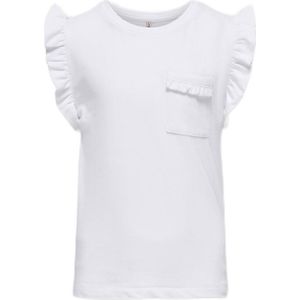 KIDS ONLY GIRL top KOGFILIPPA wit