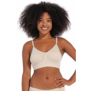 MAGIC Bodyfashion niet-voorgevormde bh top Comfort Bra Bamboo ecru