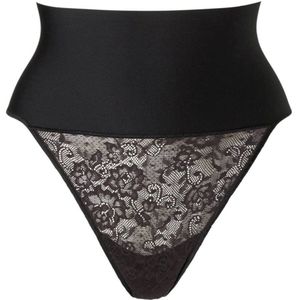 Maidenform high waist corrigerende string zwart