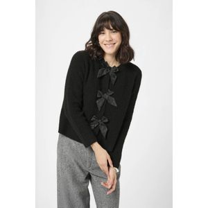 Kaffe - Kamay Knit - Cardigan - Zwart - 10510984
