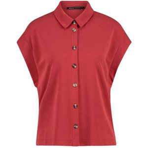 Expresso jersey blousetop rood