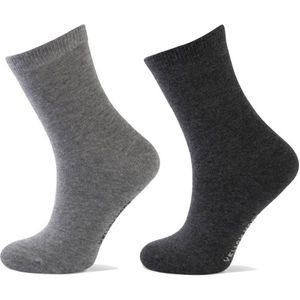 Yellow Moon sokken - set van 2 grijs