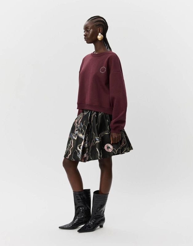 Sofie Schnoor - Elisw Sweatshirt - Paars - Dames