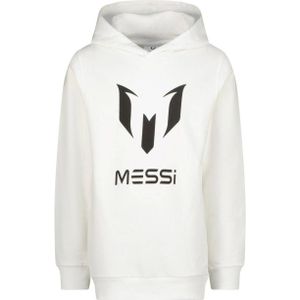 Messi hoodie Masorin met logo wit