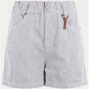 Moscow gestreepte regular fit short donkerblauw/ wit