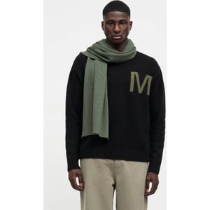 MADS NØRGAARD - COPENHAGEN trui met wol gebreid zwart