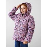 NAME IT KIDS gewatteerde winterjas NMFMAXI van gerecycled polyester roze